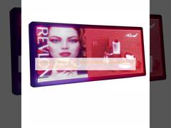 Pesan Iklan LED Jendela Tampilan Tanda Papan Warna Penuh 110V 220V Tegangan