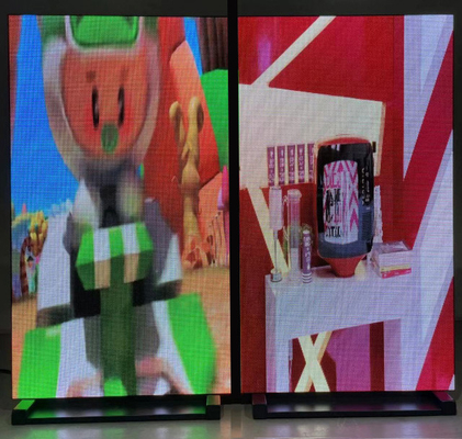 P3 RGB Screen Full Color LED Window Display Signs Untuk Iklan Toko