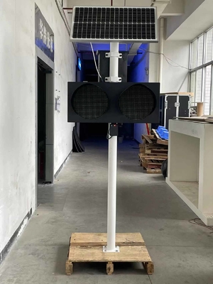 Panel Surya Radar LED Display 2000cd / m2 Tanda Indikasi Baterai