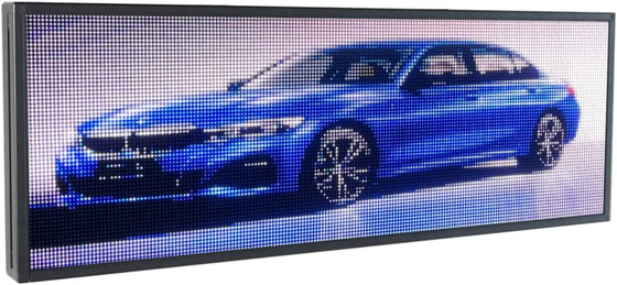 Teks Grafik Menampilkan Tanda Jendela LED Luar Ruangan Digital P5 RGB