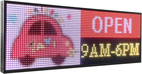 Tanda-tanda Programmable LED Digital Luar Ruangan P10 RGB Penuh Warna Untuk Gambar Teks