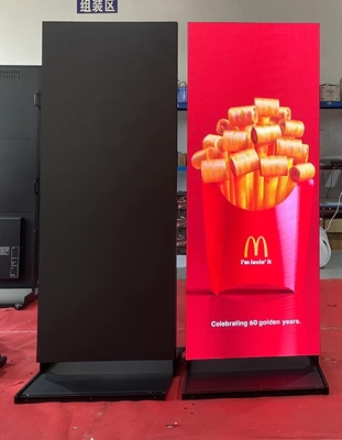Poster Mulus P2.5 RGB Tampilan Iklan LED Cerdas Untuk Pusat Perbelanjaan