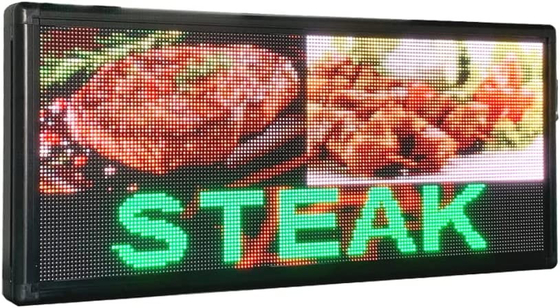 Outdoor P6RGB Tanda LED Digital Penuh Warna Dengan Iklan Video Dan Pembaruan Wifi