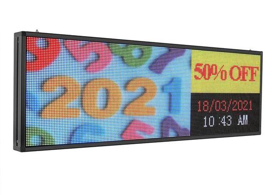 Papan Digital P2.5 Penuh Warna LED Tanda yang Dapat Diprogram Iklan Video Dalam Ruangan