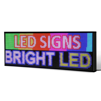 Periklanan Papan Digital Tanda Monumen LED P6 RGB Outdoor Programmable