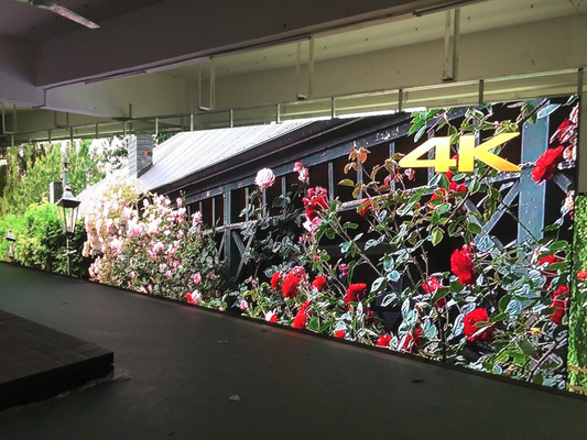 Aluminium Cabinet LED Monument Signs P8 RGB Outdoor Dengan Kecerahan Tinggi