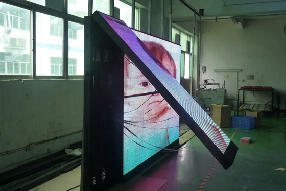 Layar LED Layanan Depan Resolusi Tinggi P5 RGB Video Wall Luar Tahan Air