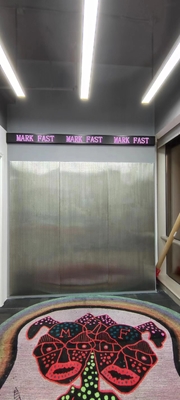 P4RGB LED Scrolling Sign yang Disesuaikan Panjang 7M Dengan Desain Yang Dapat Dihubungkan Dan Casing Ramping