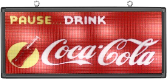 P4 240x80 Panel Tanda Led Luar ruangan Ce / Ul Sumber Daya Bersertifikat