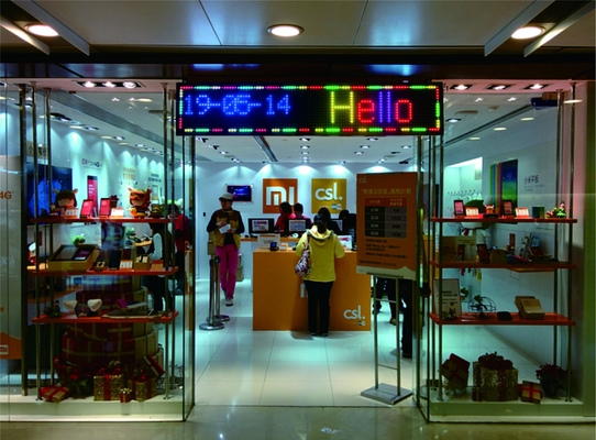 UL Certified Waterproof LED Display P10 LED Screen Untuk Iklan Toko