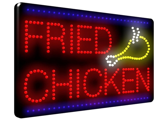 Aluminium LED Window Display Sign dengan Wide Viewing Angle IP43