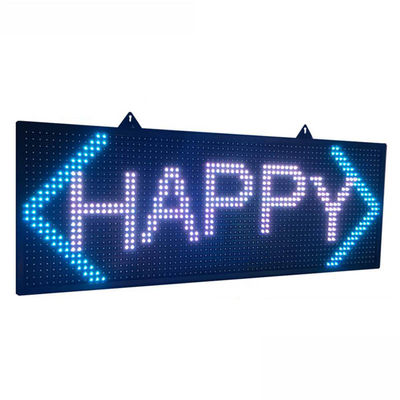 P10 P5 RGB Full Color LED Window Display Signs Untuk Periklanan Toko Windows