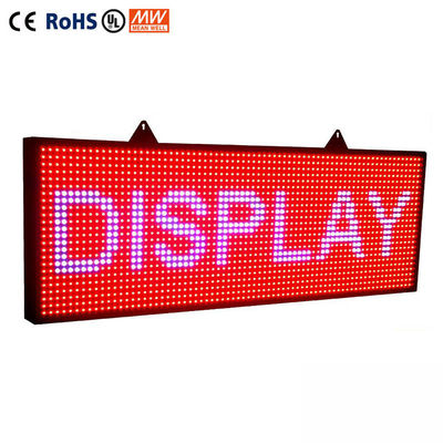 P10 P5 RGB Full Color LED Window Display Signs Untuk Periklanan Toko Windows