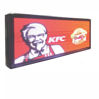 Papan Tanda Tampilan Jendela LED Bergulir yang Dapat Diprogram P5MM Penuh Warna