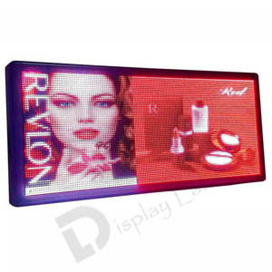 SMD 3535 Outdoor Digital LED Signs Dua Sisi Dengan Perangkat Lunak yang Dapat Diprogram