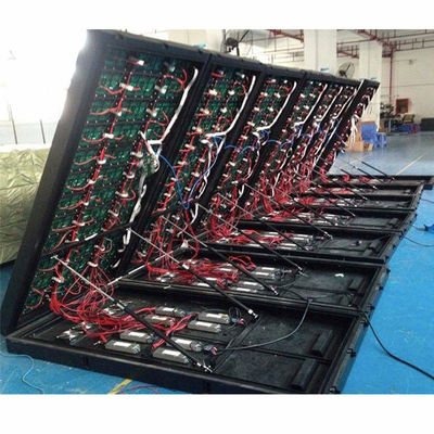 Monumen Kabinet Aluminium Tanda LED Warna RGB FCC ROHS Certificate