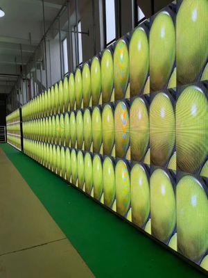 SMD P6 RGB Full Color LED Signs Outdoor 1 8 Pemindaian Untuk Iklan