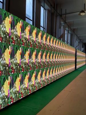 160x320mm Tanda Led Luar yang Dapat Diprogram P6RGB Instalasi mudah