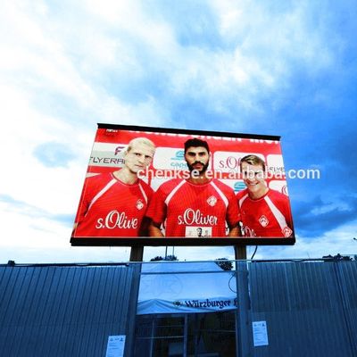 Tampilan Iklan LED Luar Ruangan 32x16 Dot Dengan Kecerahan Tinggi 6000cd