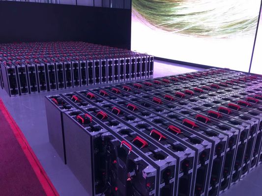 256x256 Dots Resolusi Tinggi Layar LED Meanwell Power Supply