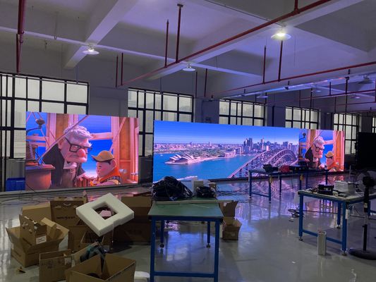 0.48kg Led Display Video Wall, P2.5 Led Panel Untuk Tv Studio