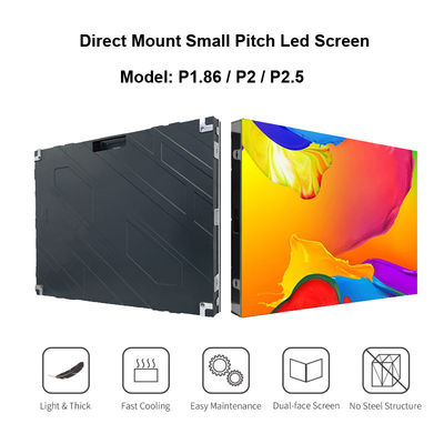 SMD2121 1R1G1B Layar LED Resolusi Tinggi 1200 Nits Instalasi Tetap Dalam Ruangan