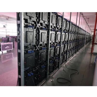 Layar LED Sewa Dalam Ruangan 500x500mm, Dinding LED Latar Belakang P3.91
