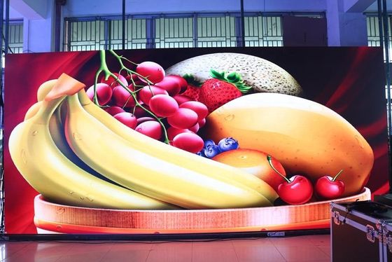 Layar LED Penyewaan Dalam Ruangan P3.91 Penuh Warna 128x128 Dots CE Stage Led Wall