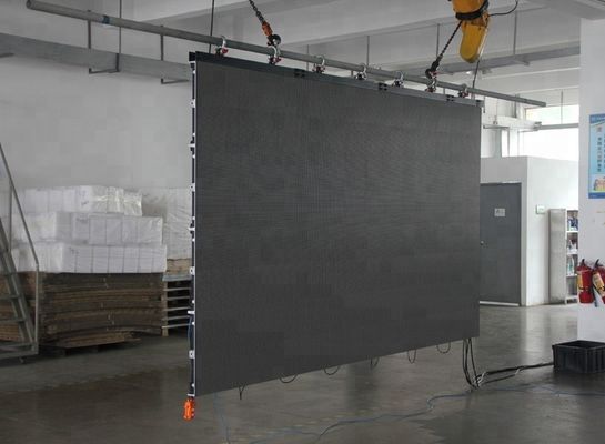 Layar LED Penyewaan Dalam Ruangan Tetap P3.91 P4 P4.81 Resolusi 128x128dots