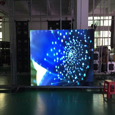 P3.91mm Rental Indoor Led Screen Untuk Pertunjukan Panggung 250x250mm