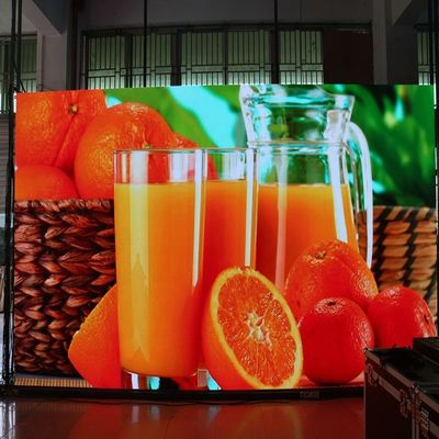 128x256dots Penyewaan Dalam Ruangan Layar LED P3.91 P4.81 Penyambungan Mulus