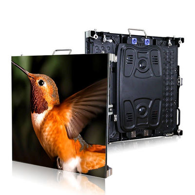 Waterproof P3.91 Penyewaan Luar Ruangan Layar LED 128x256dots Penyegaran Tinggi