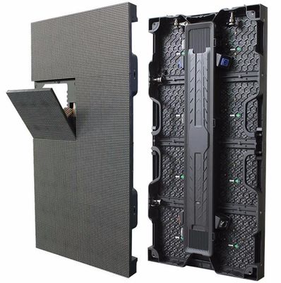 Waterproof P3.91 Penyewaan Luar Ruangan Layar LED 128x256dots Penyegaran Tinggi