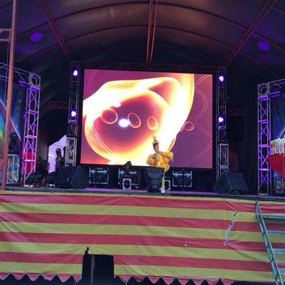 Layar Led Luar SMD1921 Untuk Disewakan Pemeliharaan Depan Dan Belakang 1920Hz