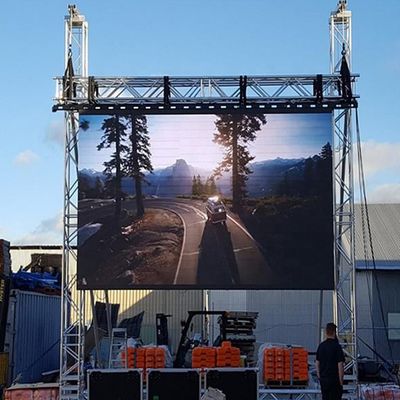 Sewa Layar Video Luar Ruangan 10ftx12ft Mudah dipasang untuk Panggung