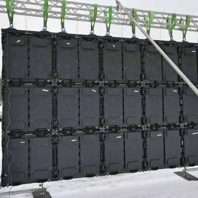 P4.81 Penyewaan Luar Ruangan Layar LED 500mm * 500mm Die Casting Aluminium