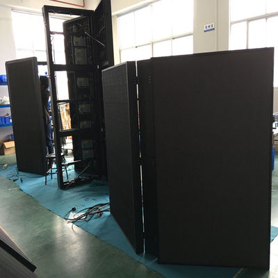 Kabinet Ringan Luar Ruangan P6mm Layanan Depan Layar LED Warna RGB