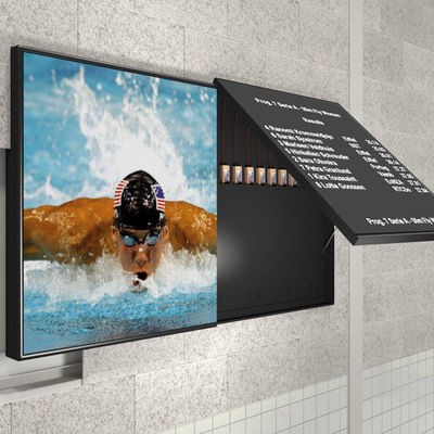 Kabinet Ringan Luar Ruangan P6mm Layanan Depan Layar LED Warna RGB