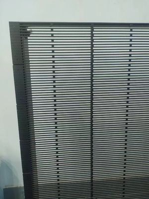 Pencahayaan depan LED Lihat Melalui Layar P3.91