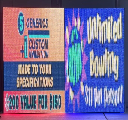 Koneksi WiFi P5 RGB Digital Signage LED Display 25 &quot;X44&quot; Untuk Pemasangan Kabinet