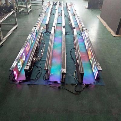 P3 Indoor RGB LED Window Display Signs Semioutdoor Untuk Dekorasi Toko