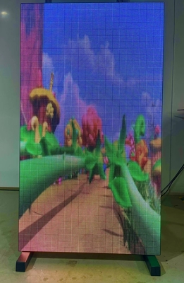 4G Clould Platform Indoor Fixed LED Screen P4 Window Display Dengan 3840 Refresh