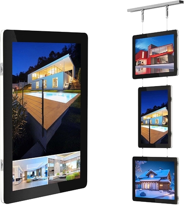 Indoor P4 RGB Fixed LED Window Display Layar Video Penuh Warna Untuk Iklan