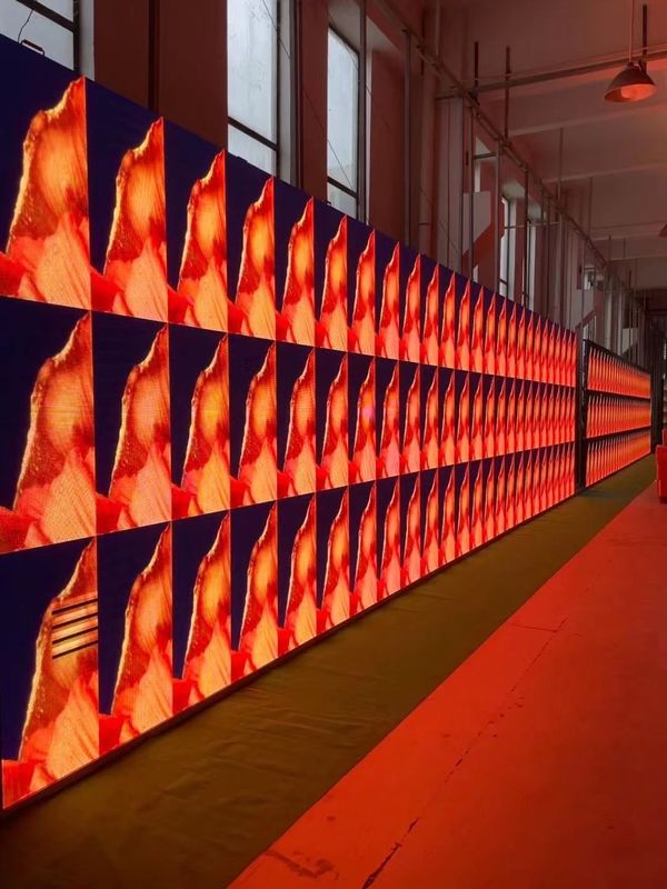 P10 RGB Outdoor Fixed LED Display SMD 3535 untuk pusat perbelanjaan