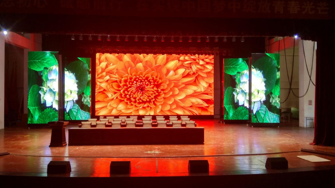 Latar Belakang Panggung Layar LED 1200cd, Bisnis Iklan Dinding Video LED P3 P