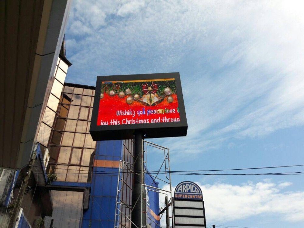 Modul Led P8 Penuh Warna, Layar Led Iklan Luar Ruang 6500 nits