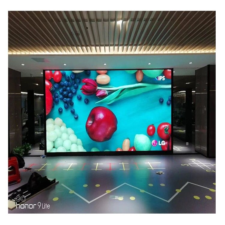 Layar LED Penyewaan Dalam Ruangan Panggung Pernikahan P2.6 P2.976 P3.91 Kabinet Alumium