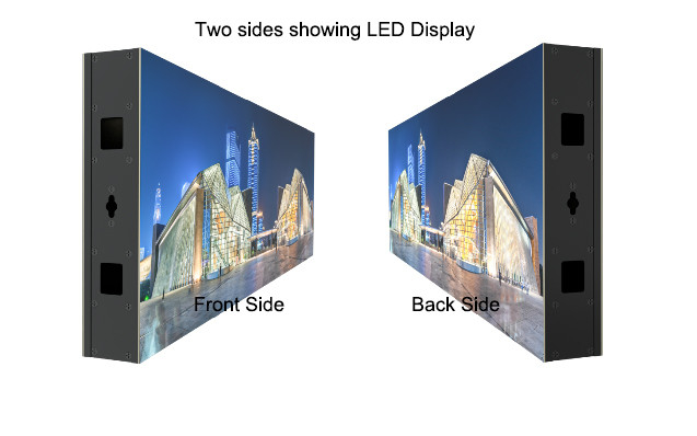 P2.976 RGB Dua Sisi Menampilkan Layar LED Penyewaan Dalam Ruangan Untuk penggunaan Pernikahan