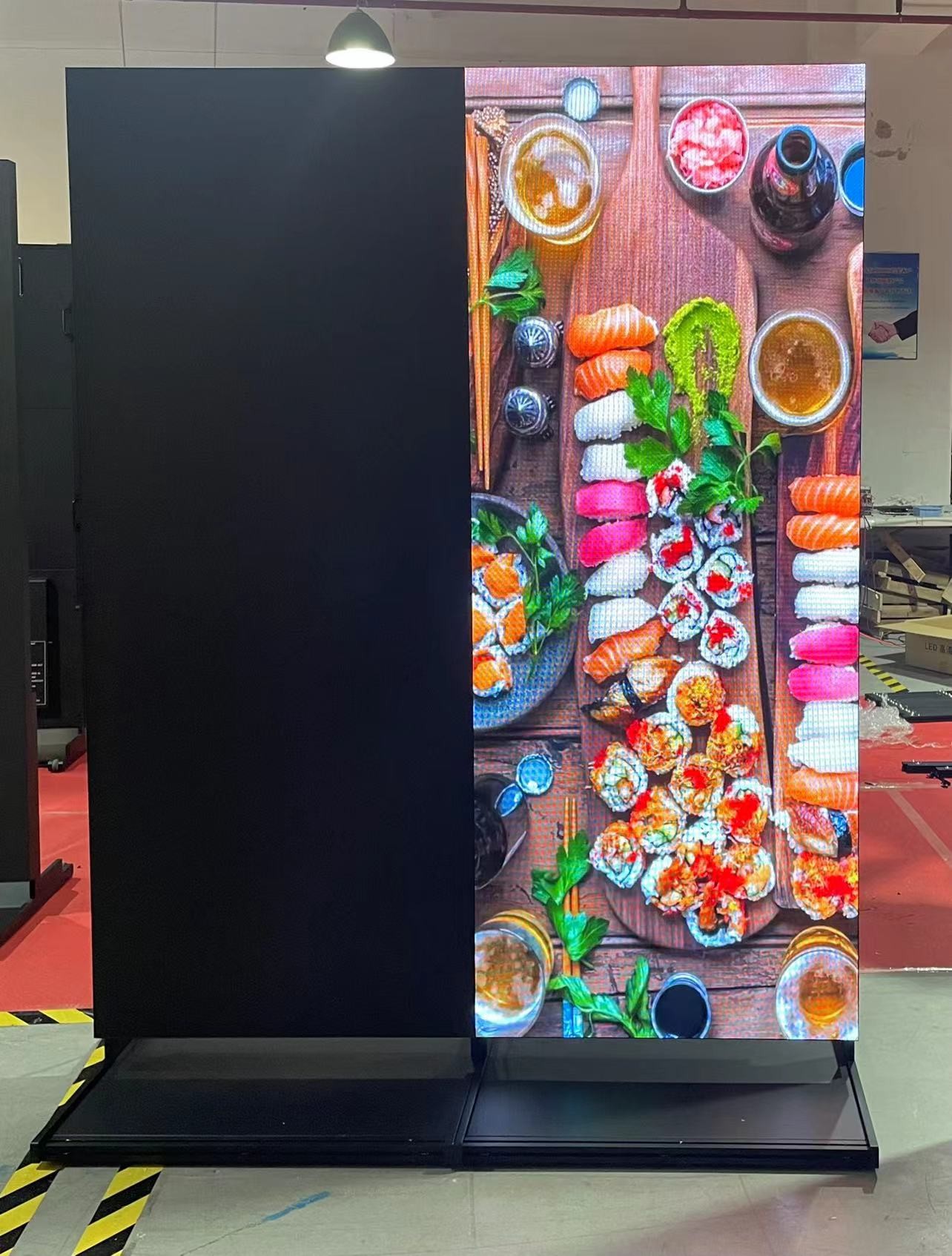 Wall Screen LED Poster Display Untuk Pusat Perbelanjaan Indoor P2.5 RGB